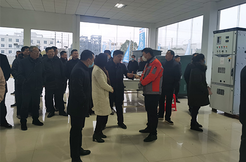 沃特利-廣水市委書記黃繼軍參觀照