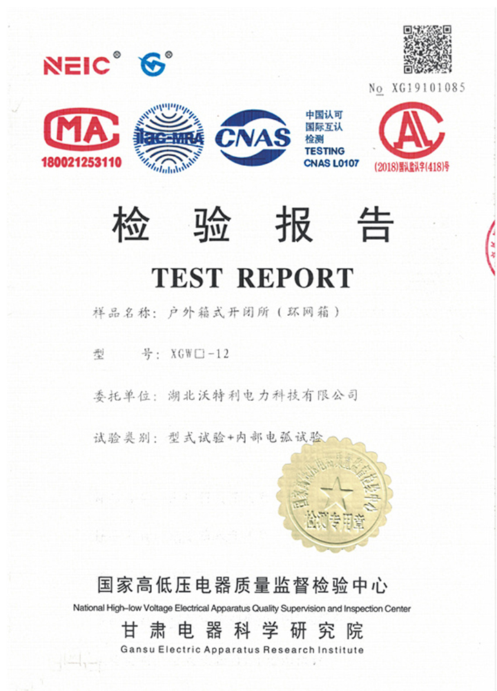 XGW -12 戶(hù)外箱式開(kāi)閉所（環(huán)網(wǎng)箱）